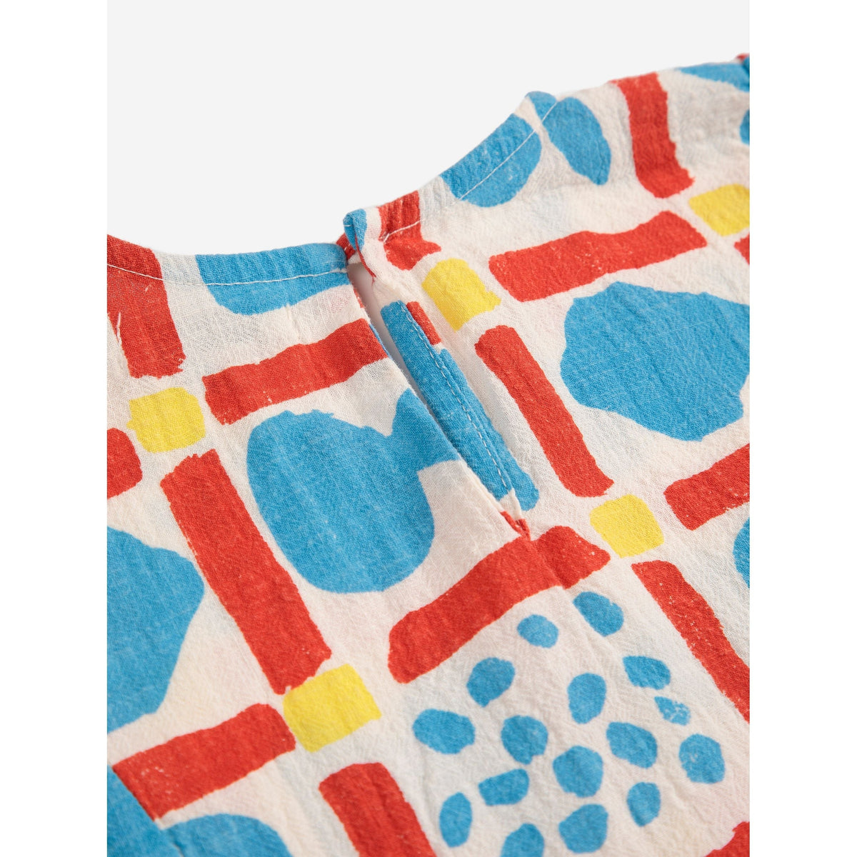 Gemetric Game All Over Woven Dress