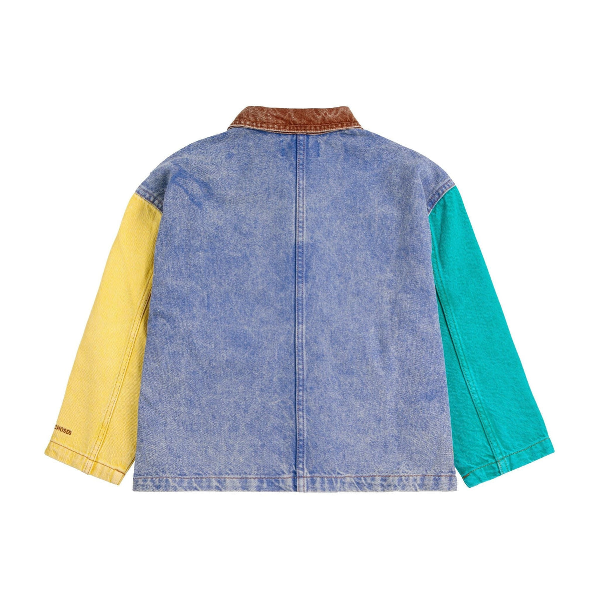 Color Block Denim Jacket