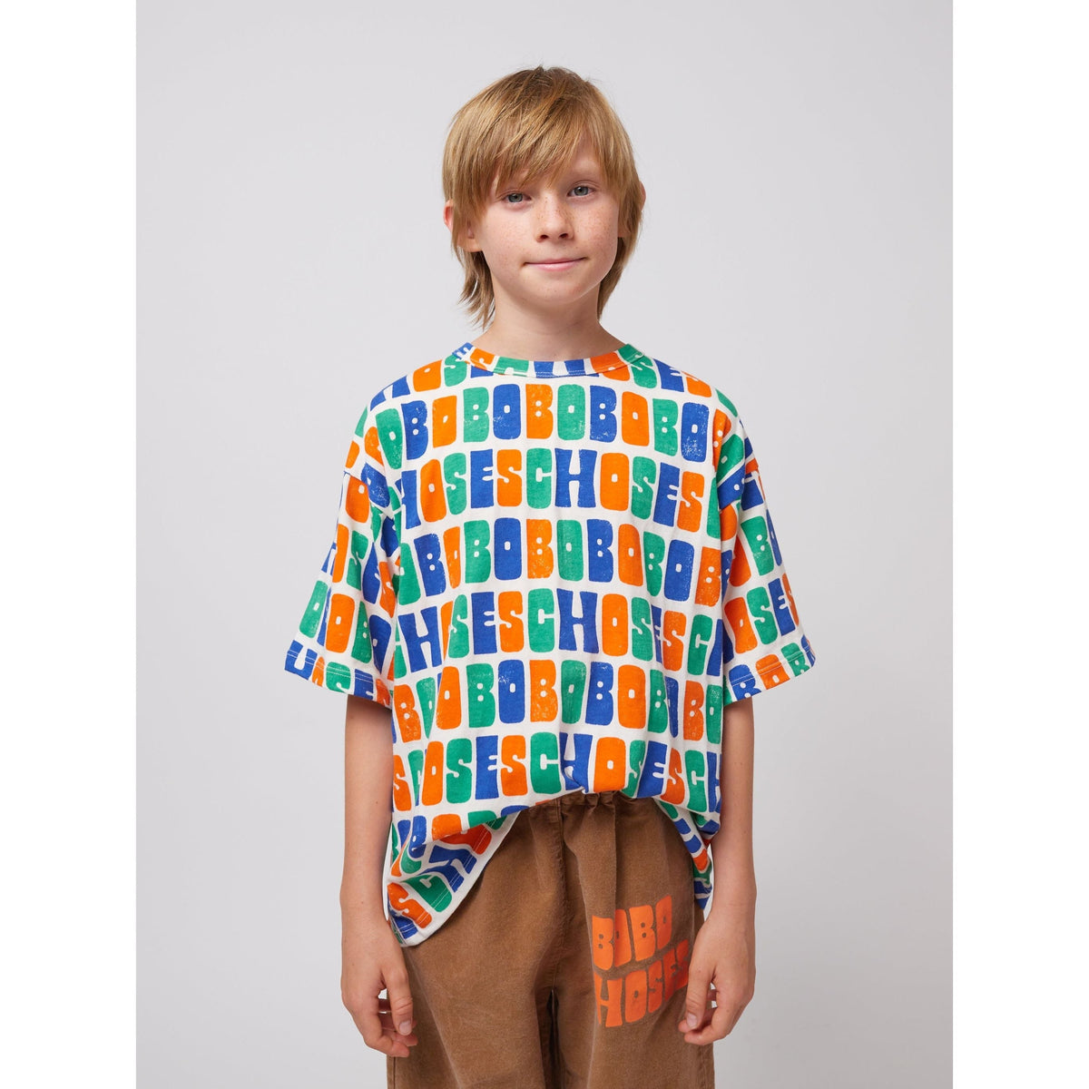 Multicolor Bobo Choses All Over T-Shirt