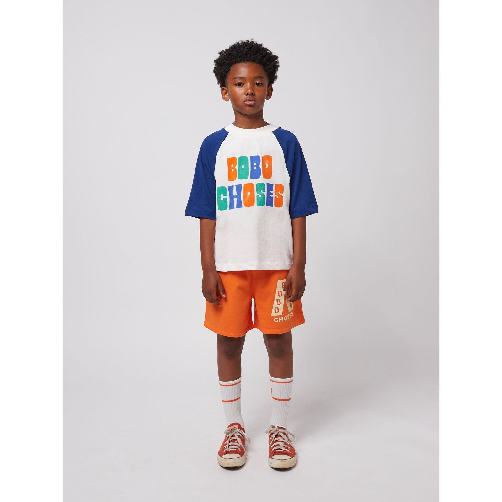 Multicolor Bobo Choses Ranglan T-Shirt