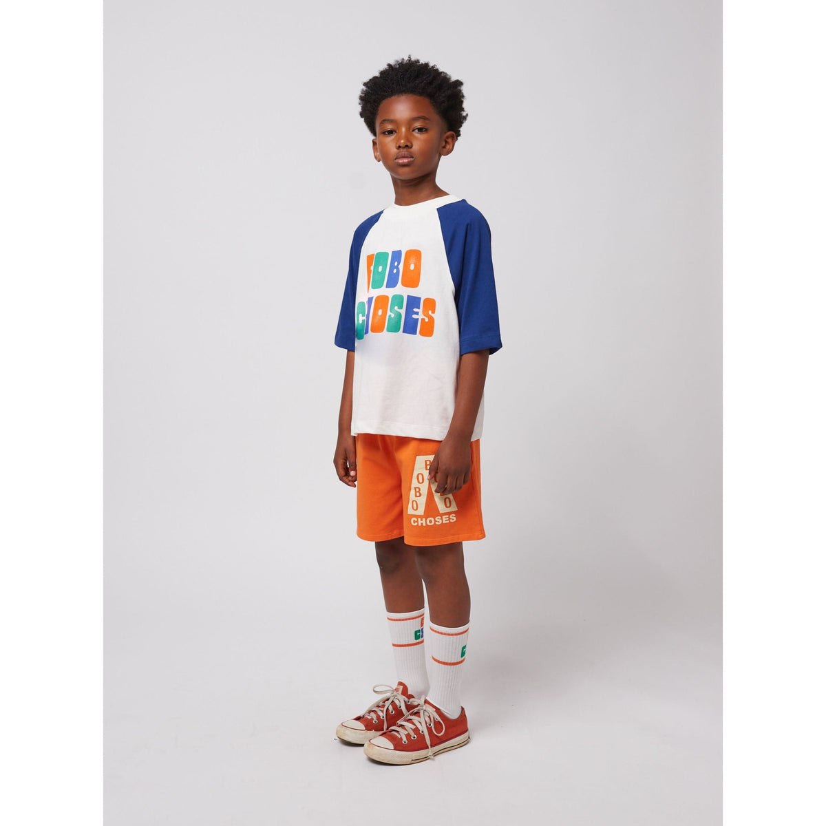 Multicolor Bobo Choses Ranglan T-Shirt