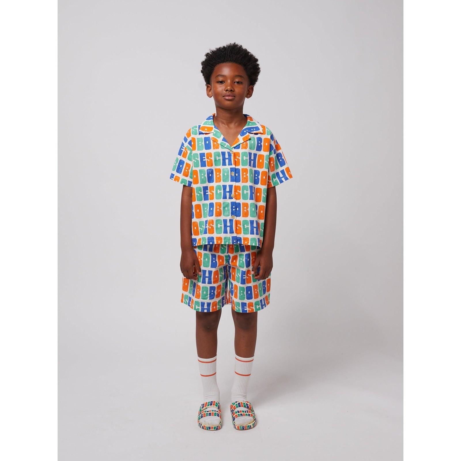 Multicolor Bobo Choses Woven Shorts
