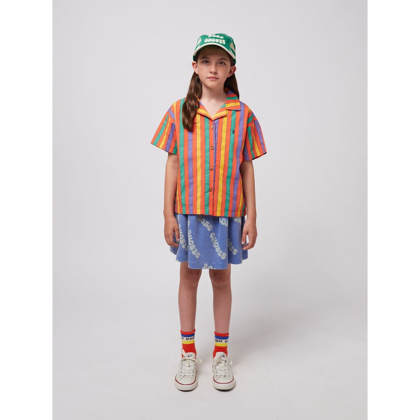Wavy Bobo Choses All Over Waffle Skirt