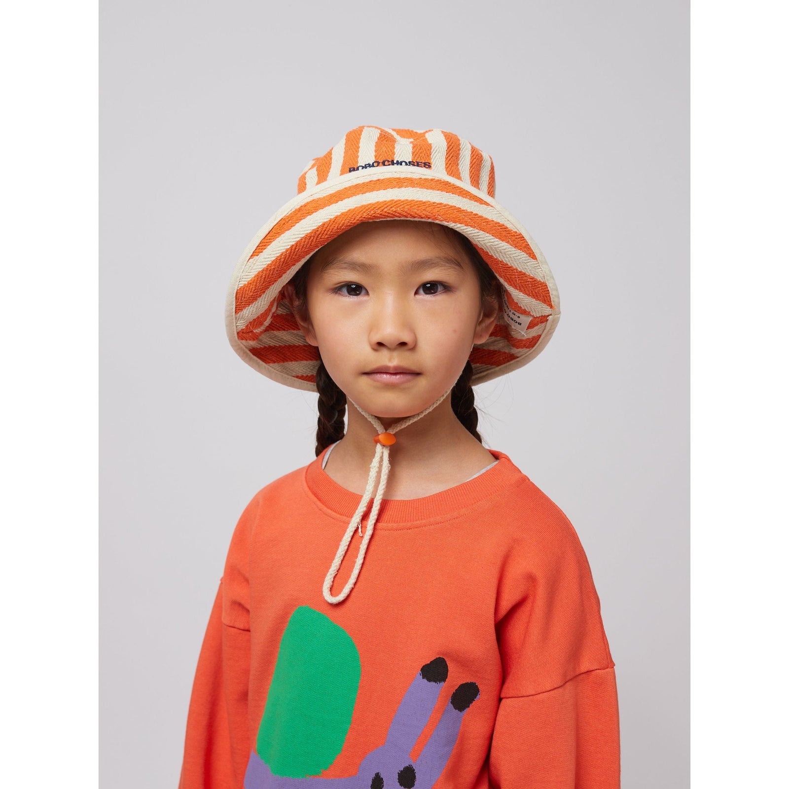 Bobo Choses Striped Bucket Hat