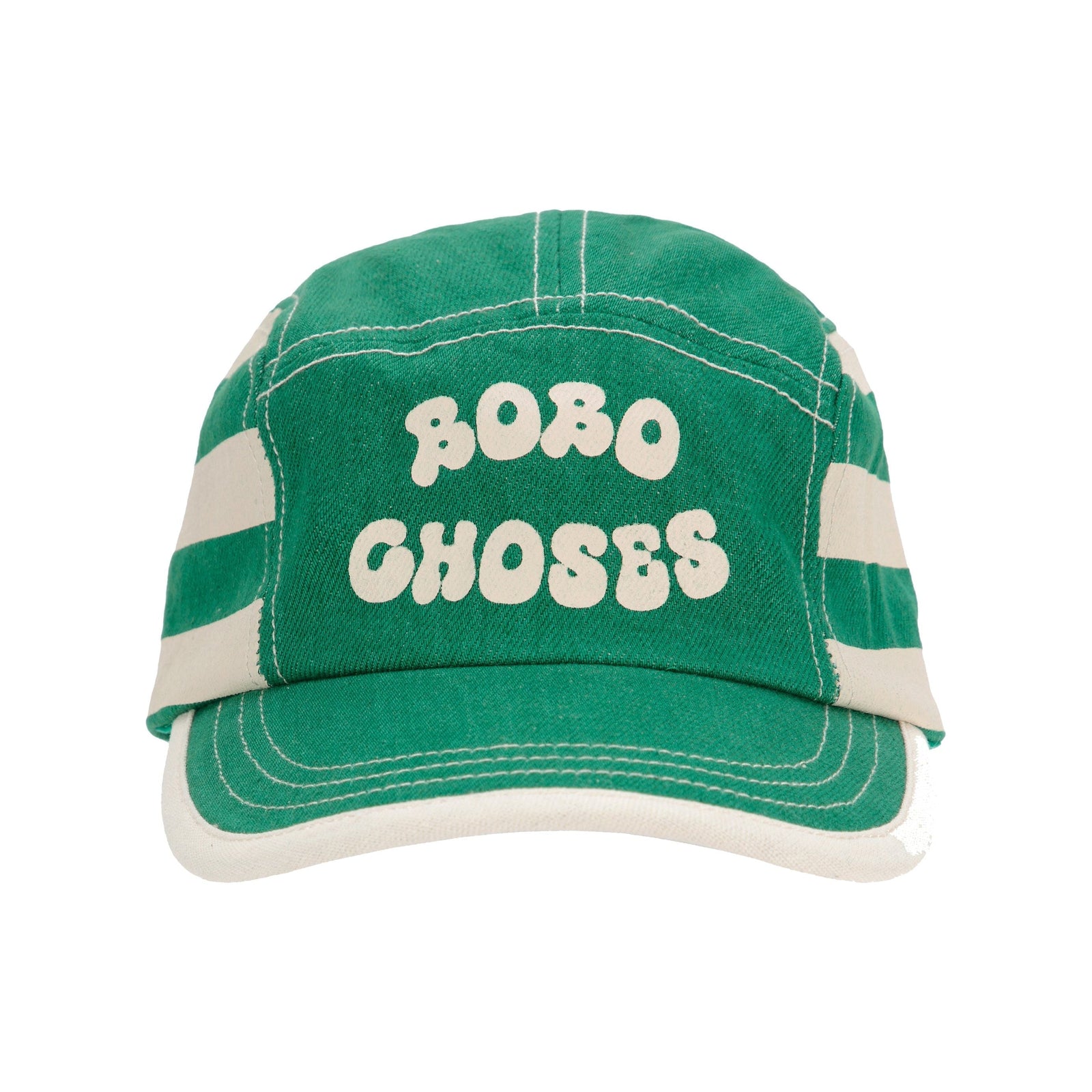 Bobo Choses Green Stripes Cap