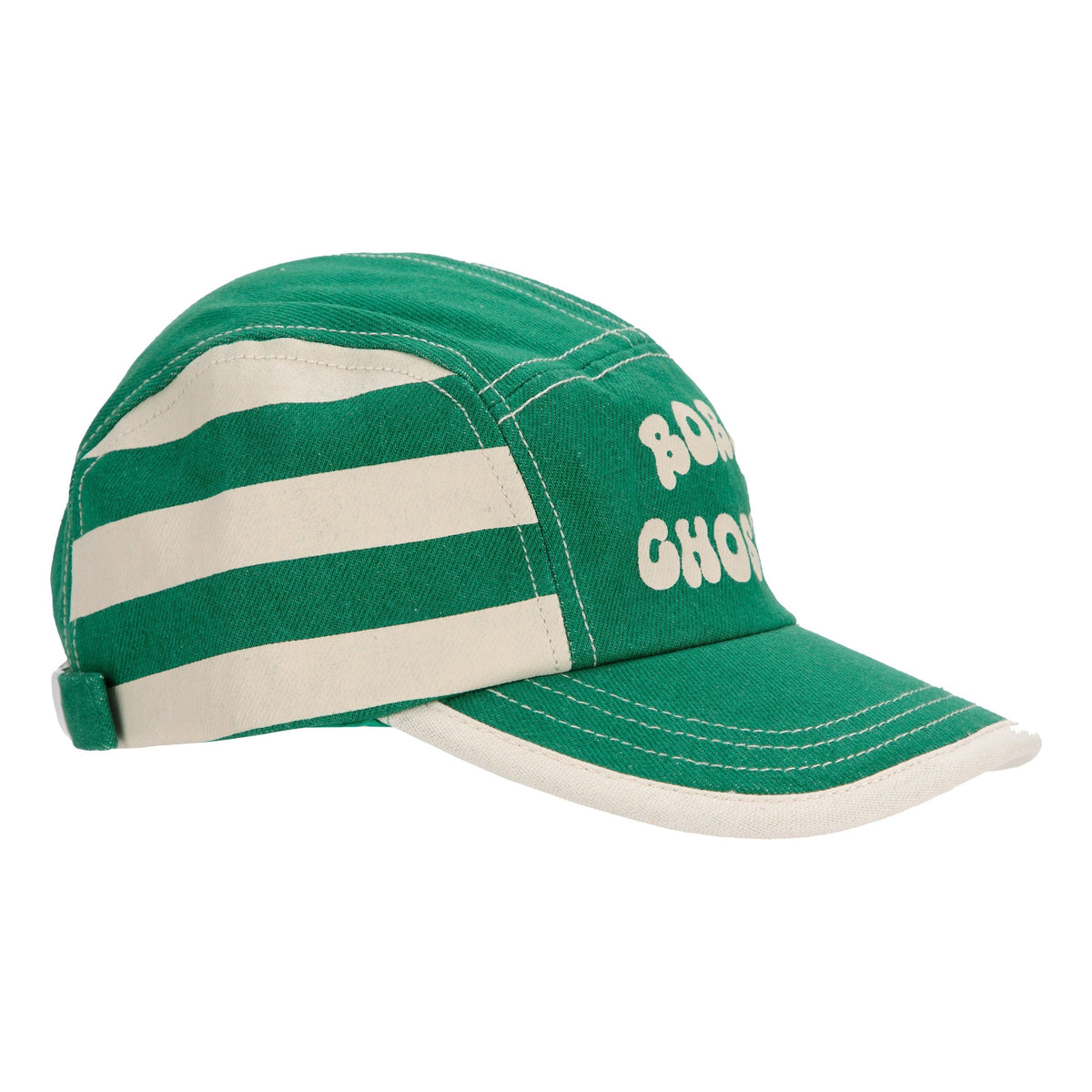 Bobo Choses Green Stripes Cap