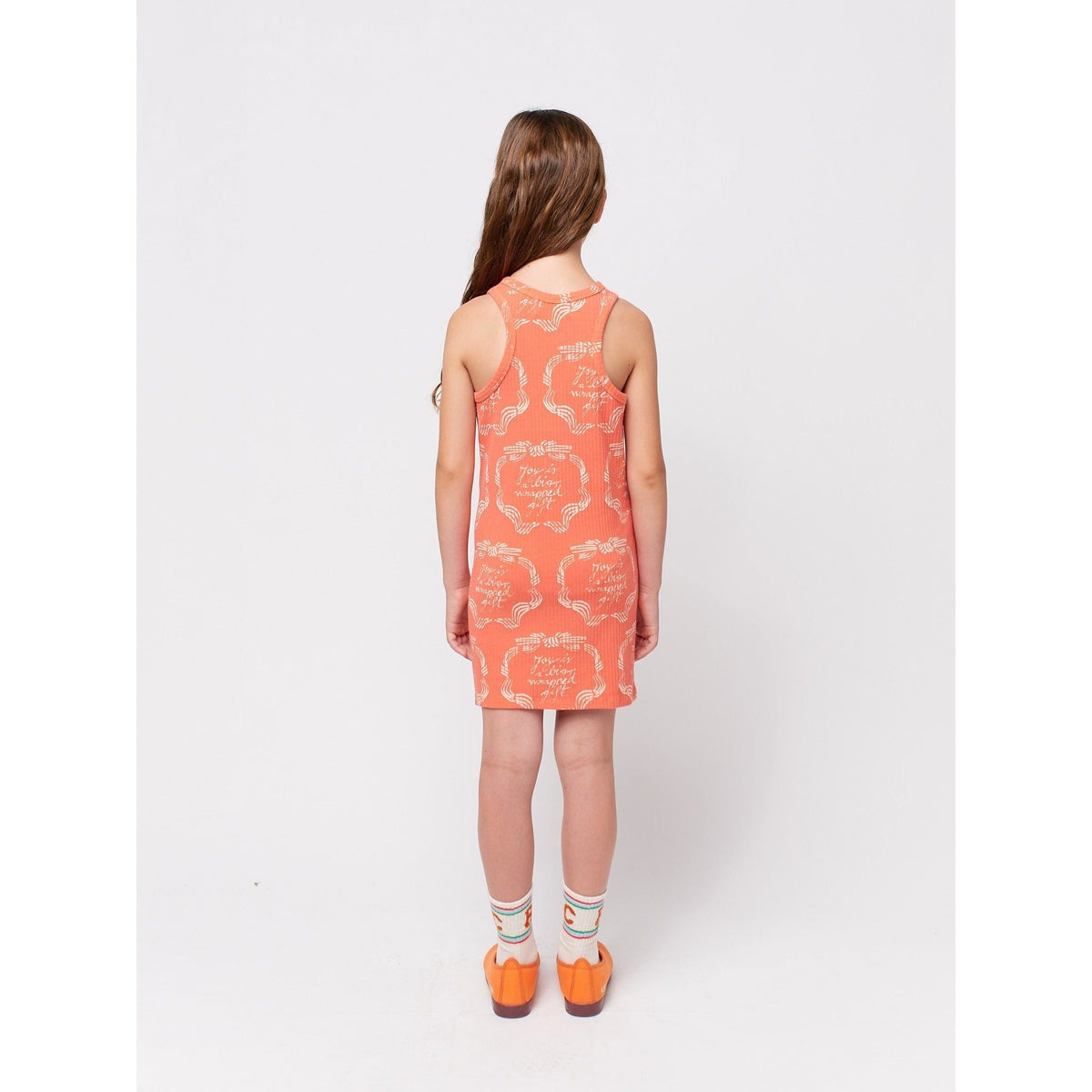 Ribbon Gift All Over Midi Dress