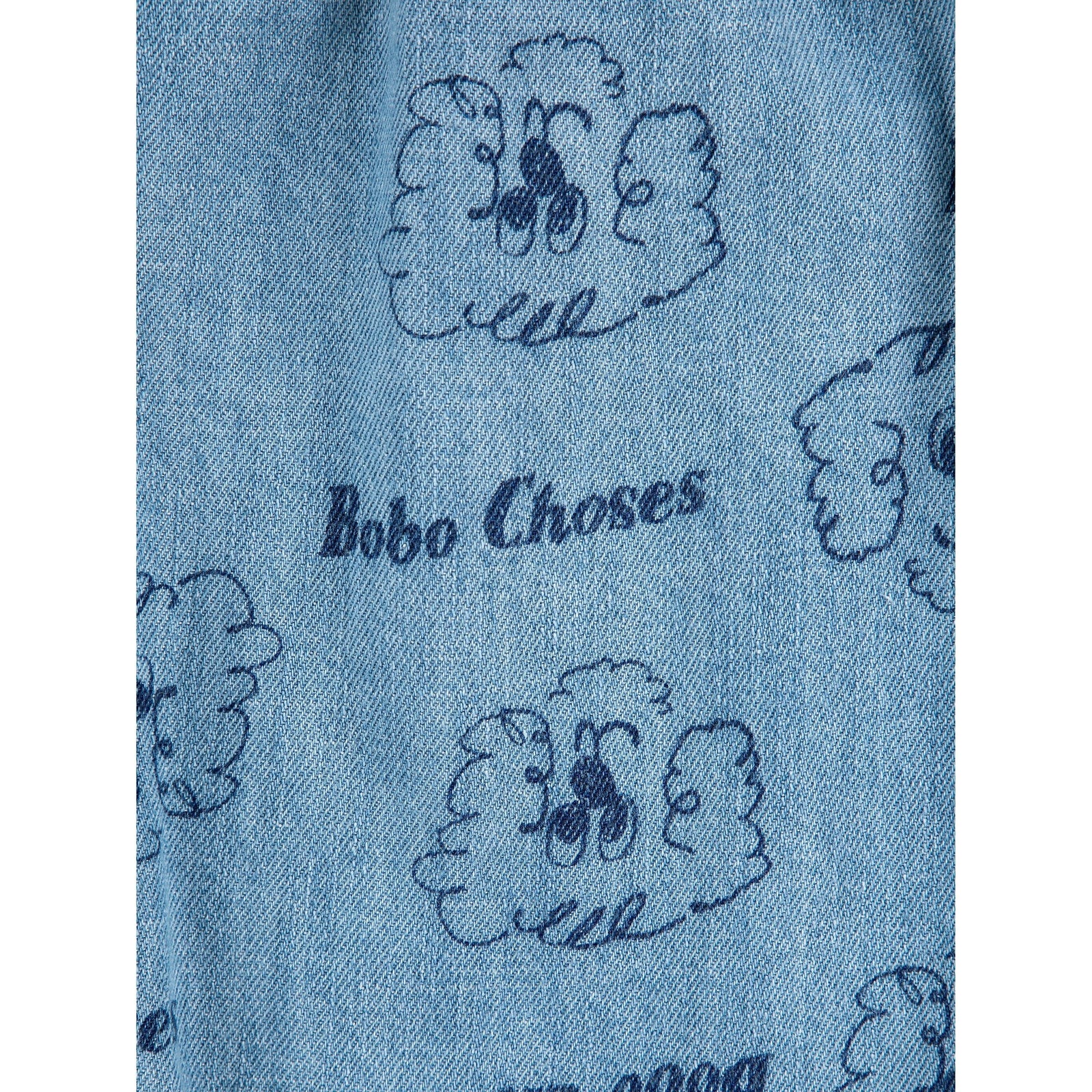 Pickles The Dog All Over Denim Pants
