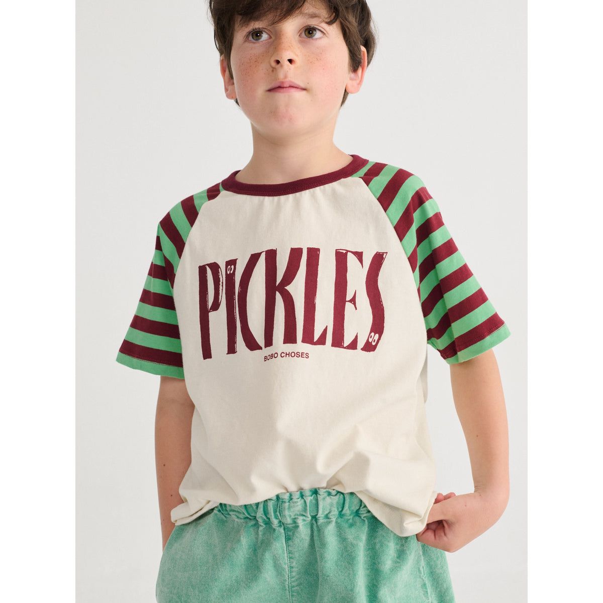 Spicy Pickles Raglan T-Shirt