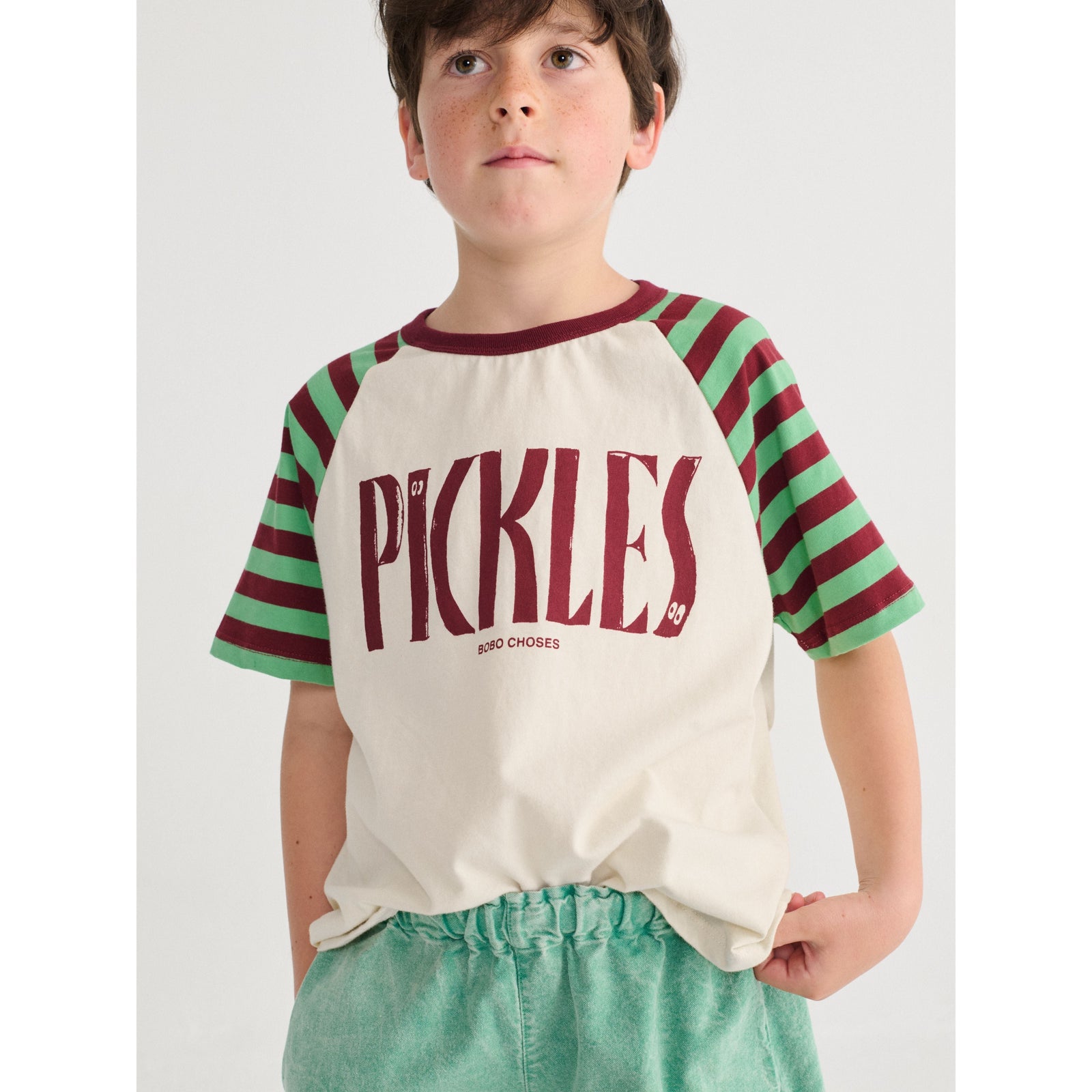 Spicy Pickles Raglan T-Shirt