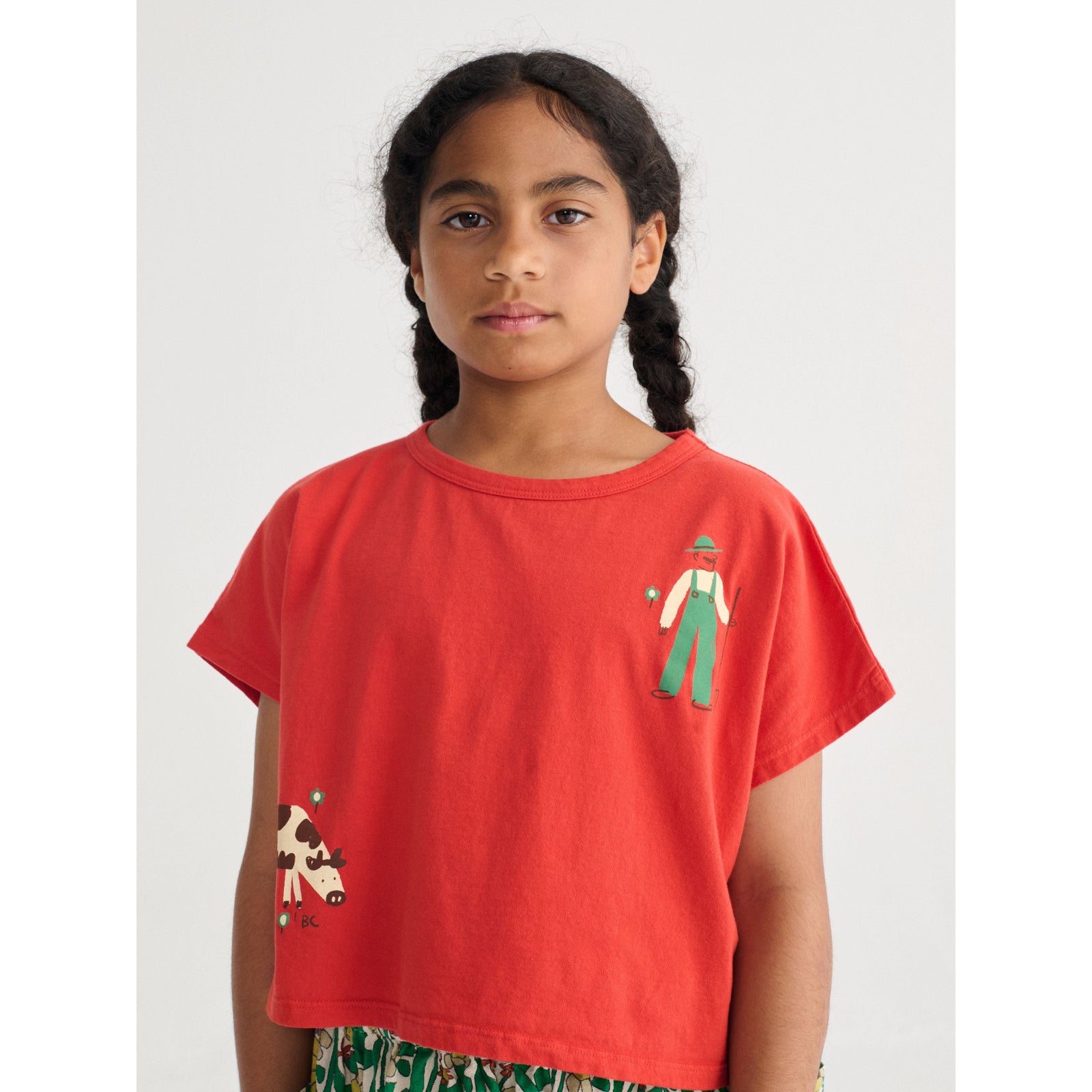Farm Adventure Cropped T-Shirt