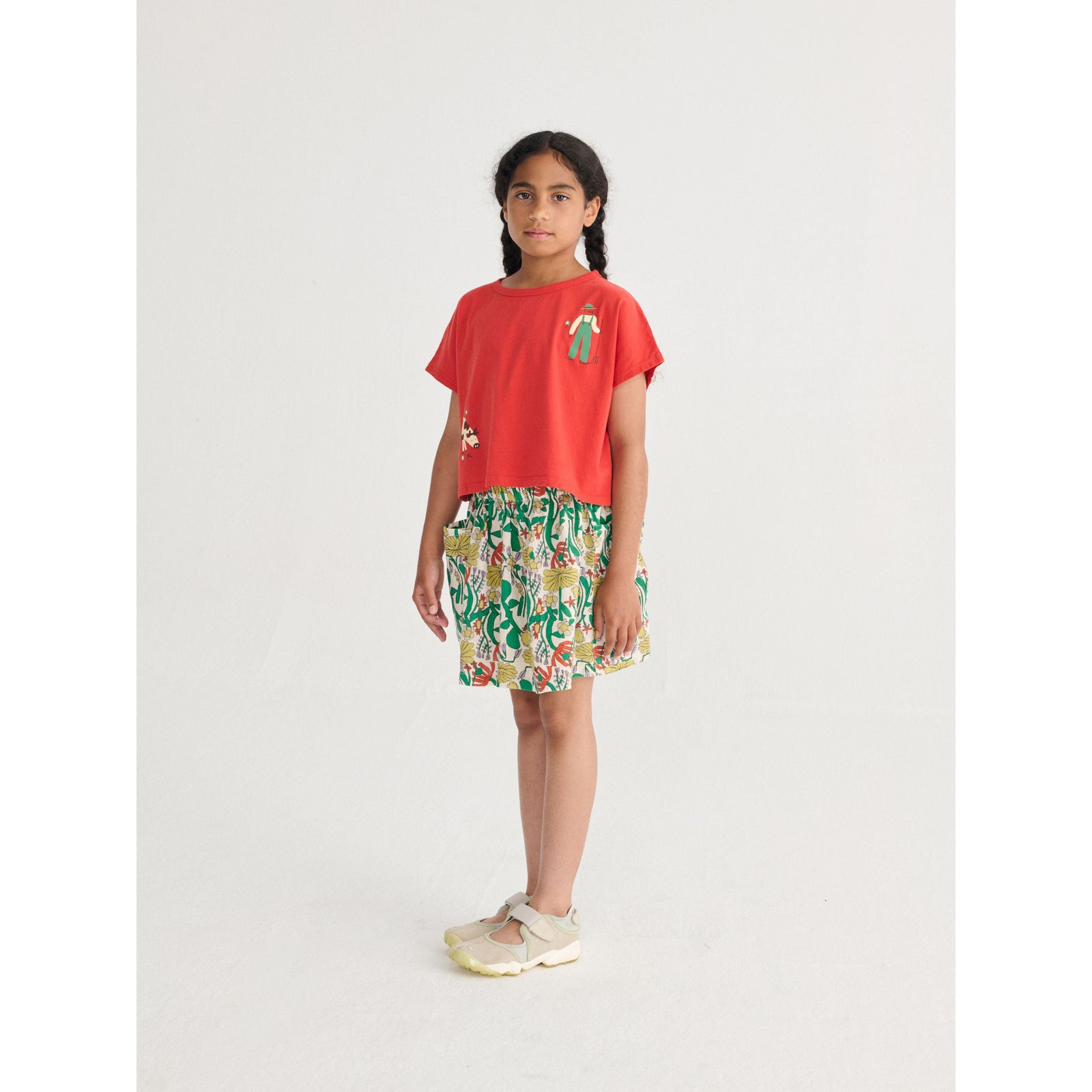 Farm Adventure Cropped T-Shirt