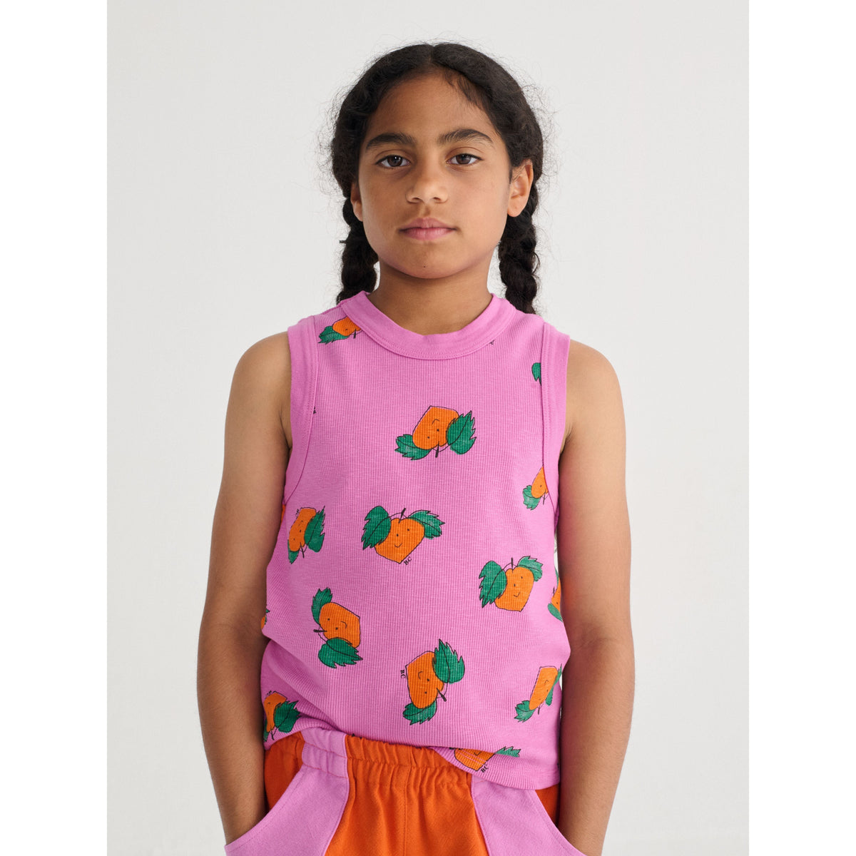 Tangerine All Over Tank Top