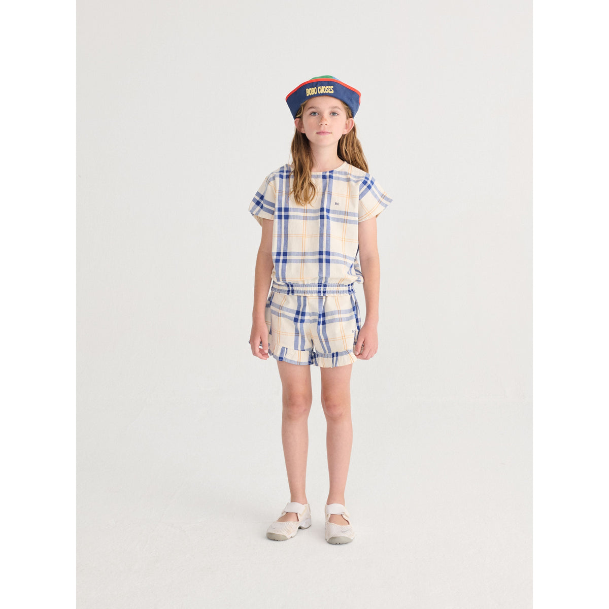 Fun Tartan Woven Top