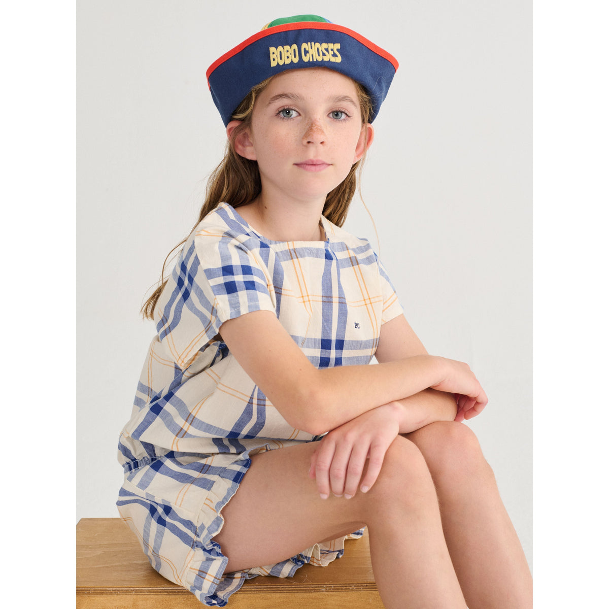 Fun Tartan Woven Top
