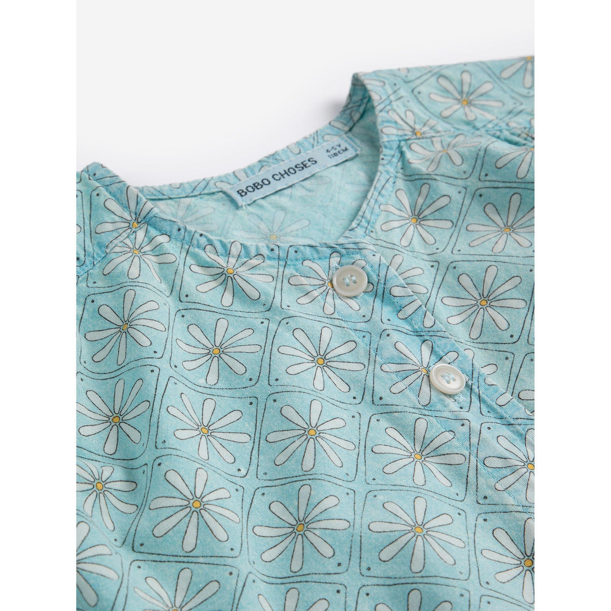 Daisy Mosaic All Over Woven Top