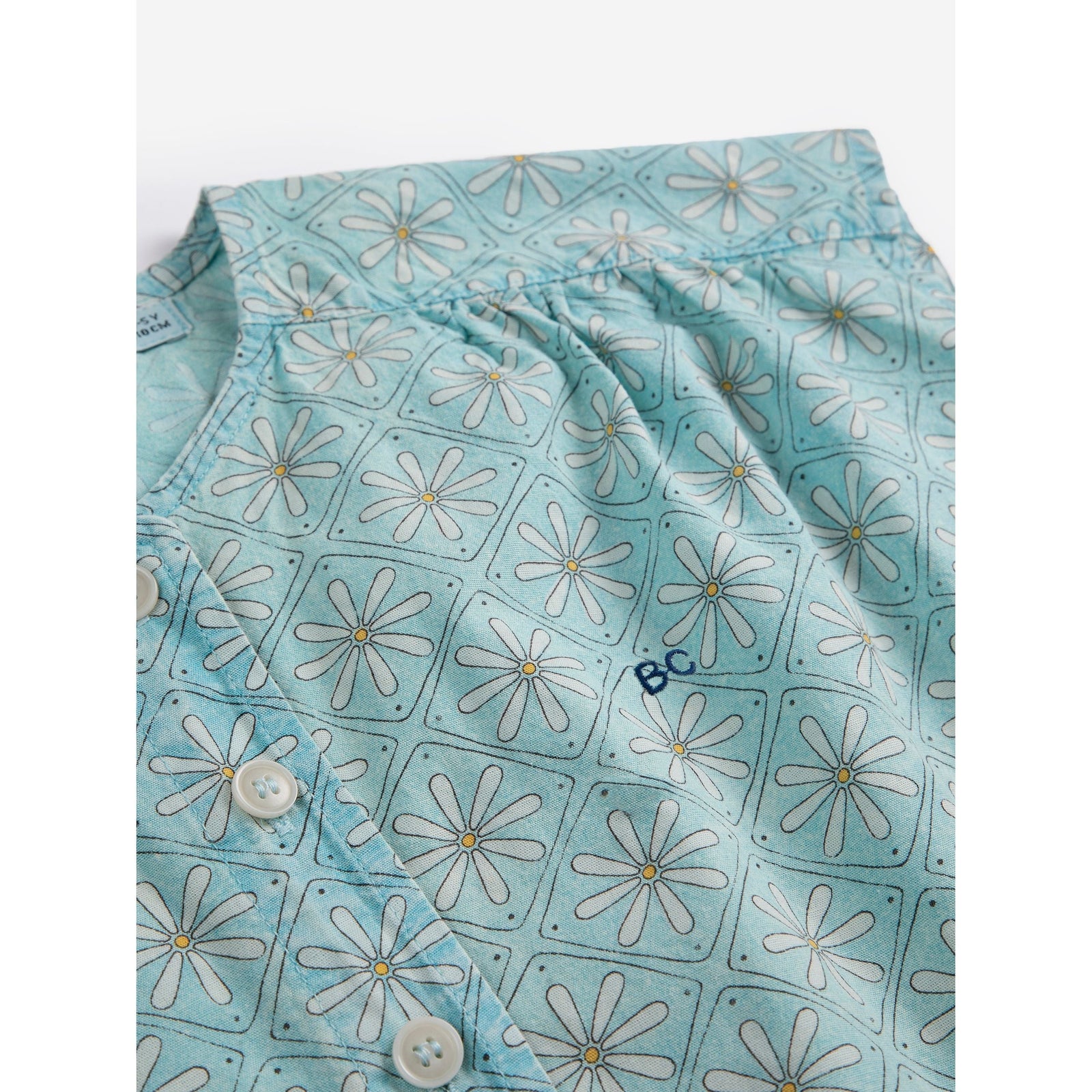 Daisy Mosaic All Over Woven Top
