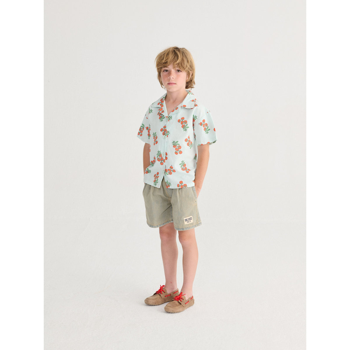 Juicy Tomatoes All Over Woven Shirt