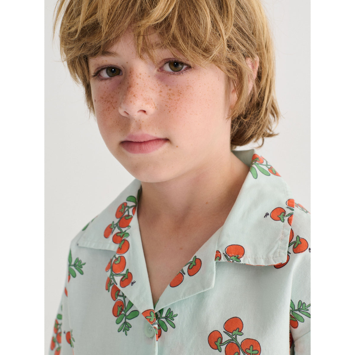 Juicy Tomatoes All Over Woven Shirt