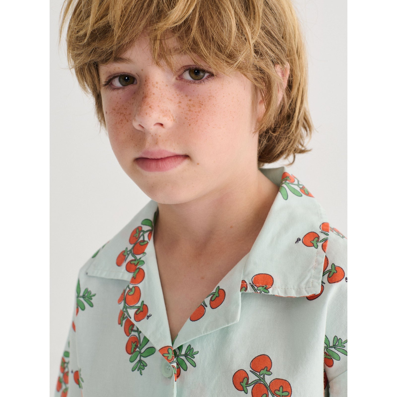 Juicy Tomatoes All Over Woven Shirt