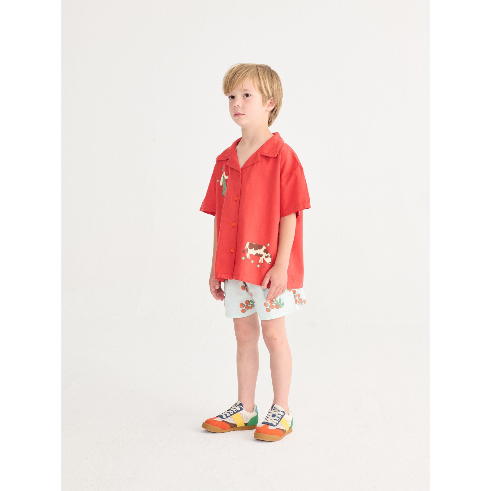 Juicy Tomatoes Woven Shorts