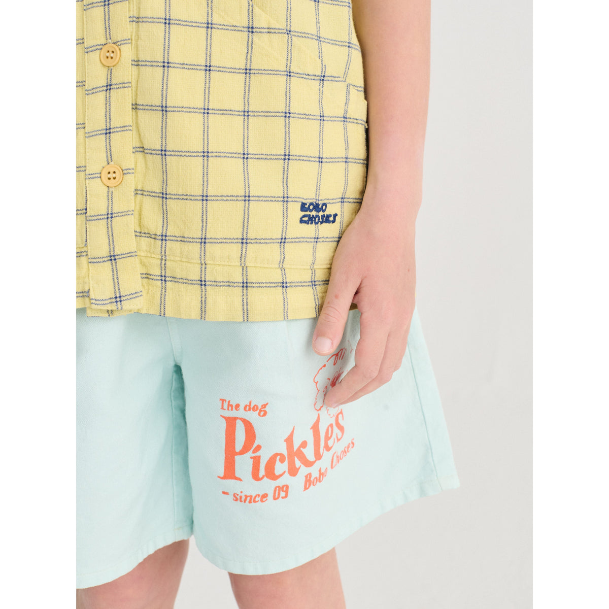Pickles The Dog Woven Bermuda Shorts
