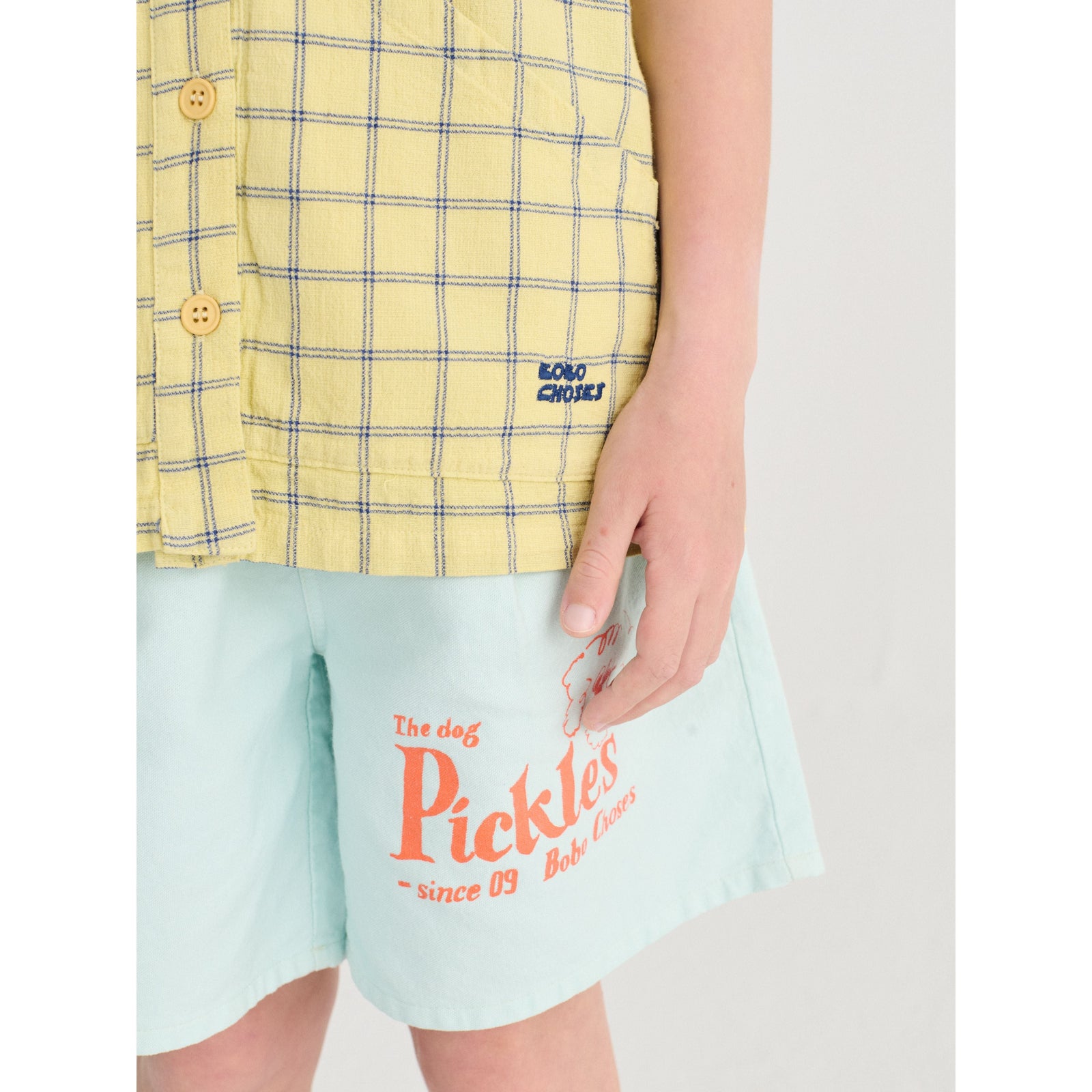 Pickles The Dog Woven Bermuda Shorts