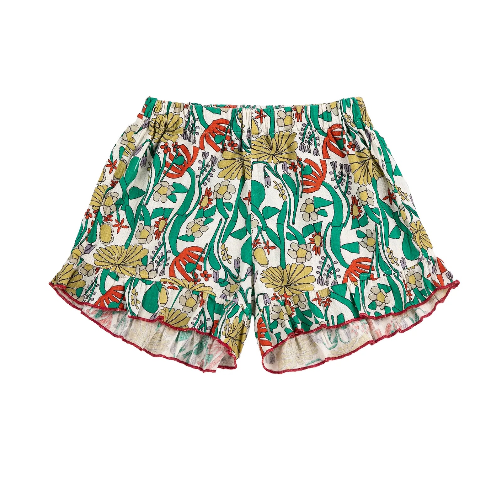 Color Herbalist All Over Woven Shorts