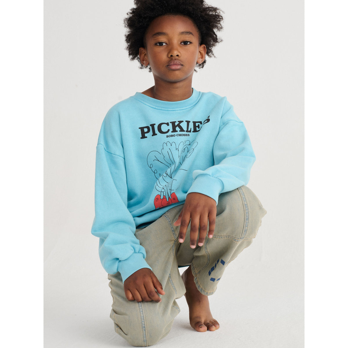Square Bobo Choses Denim Pants
