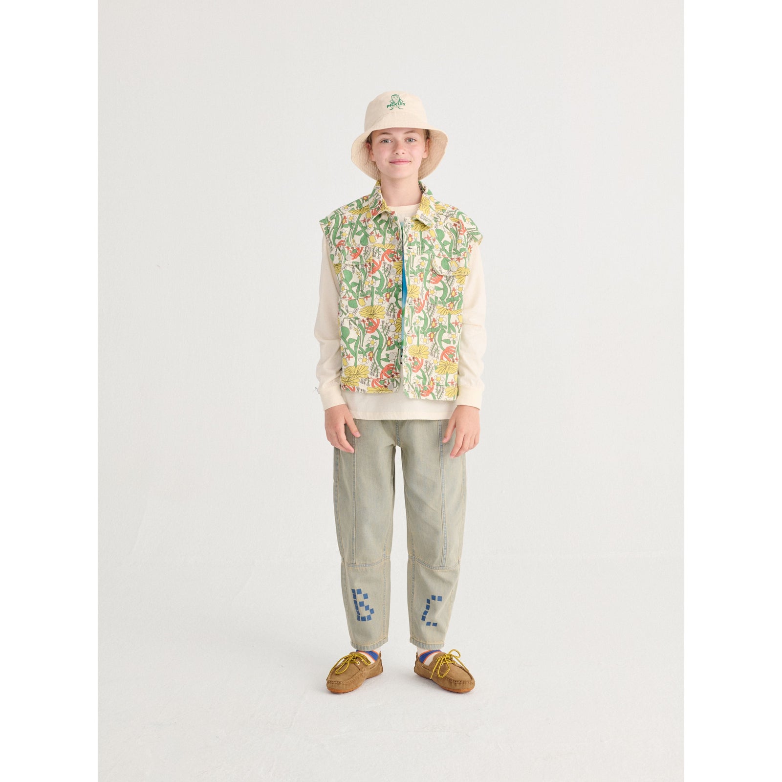 Square Bobo Choses Denim Pants