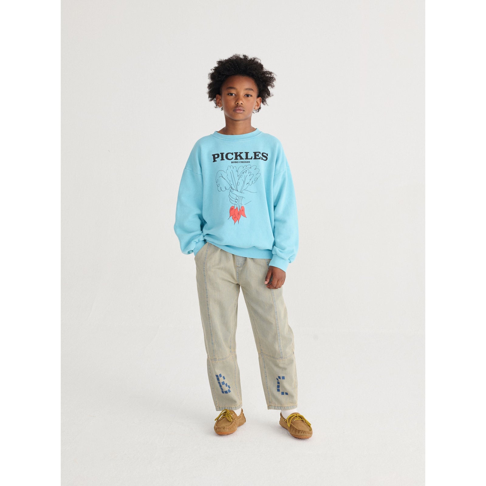 Square Bobo Choses Denim Pants