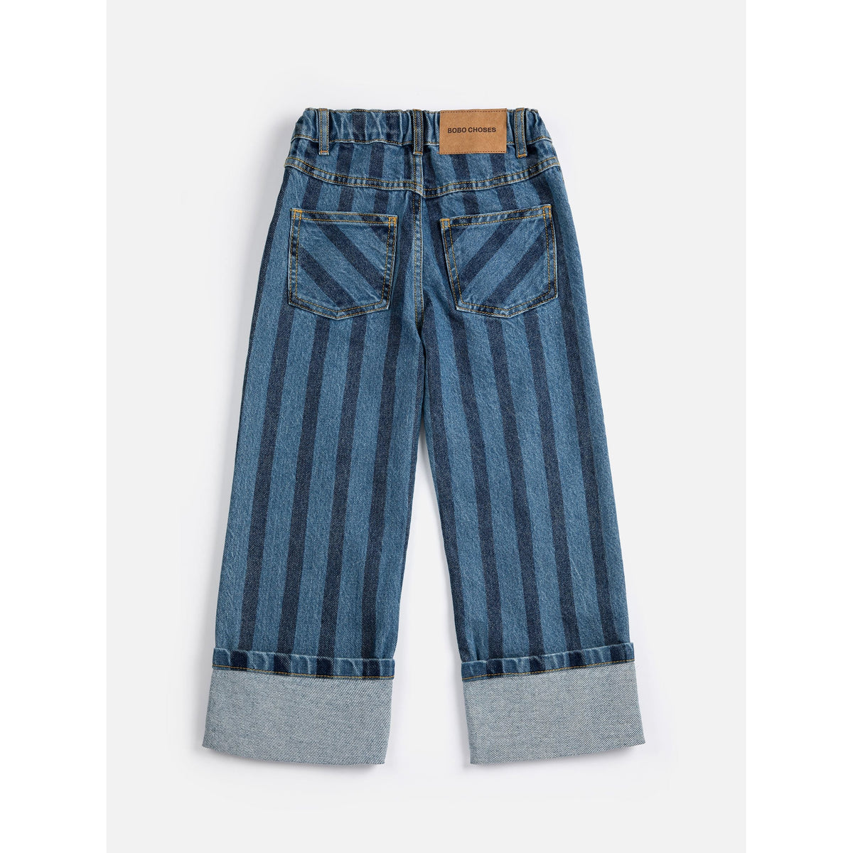 Pickles The Dog Striped Denim Pants
