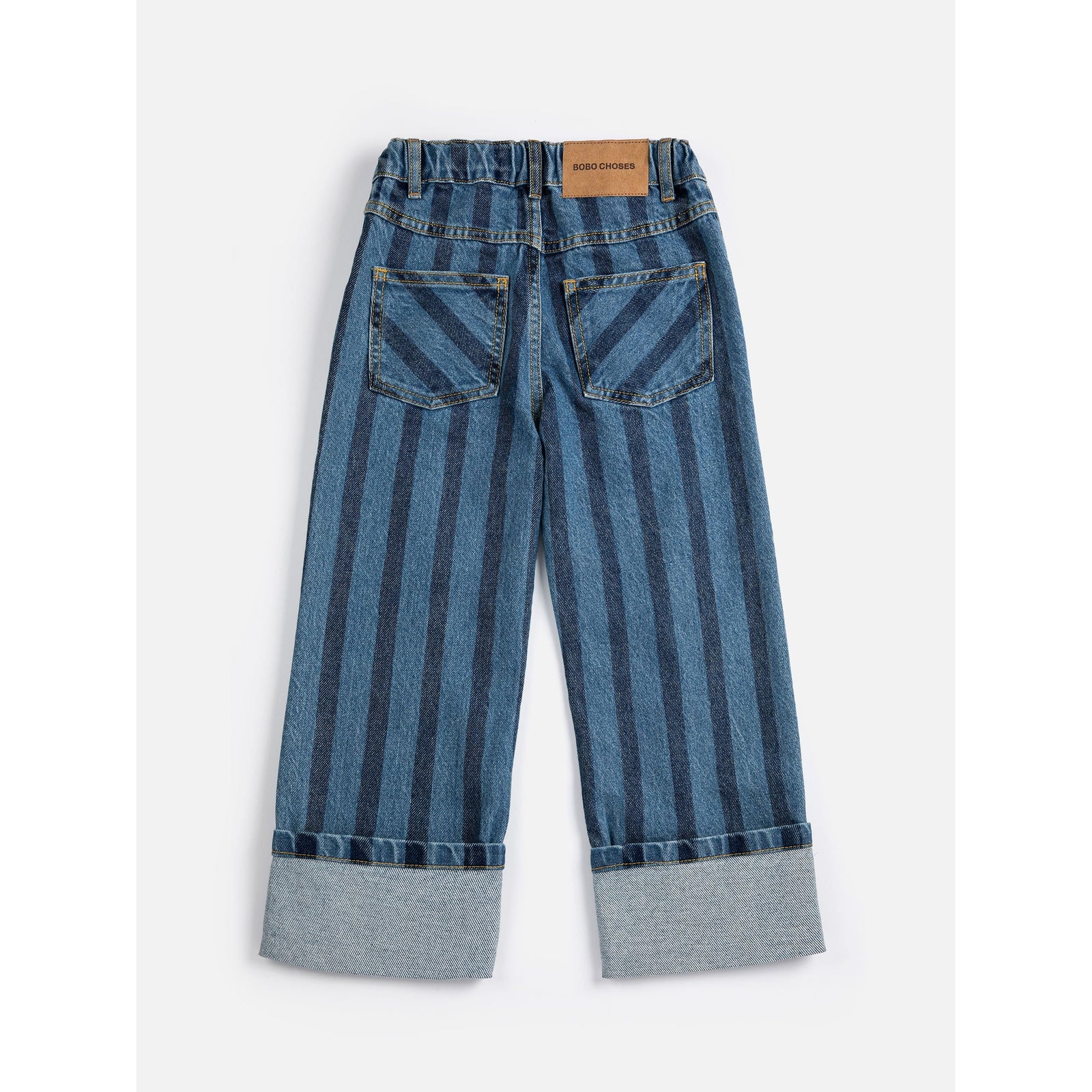 Pickles The Dog Striped Denim Pants