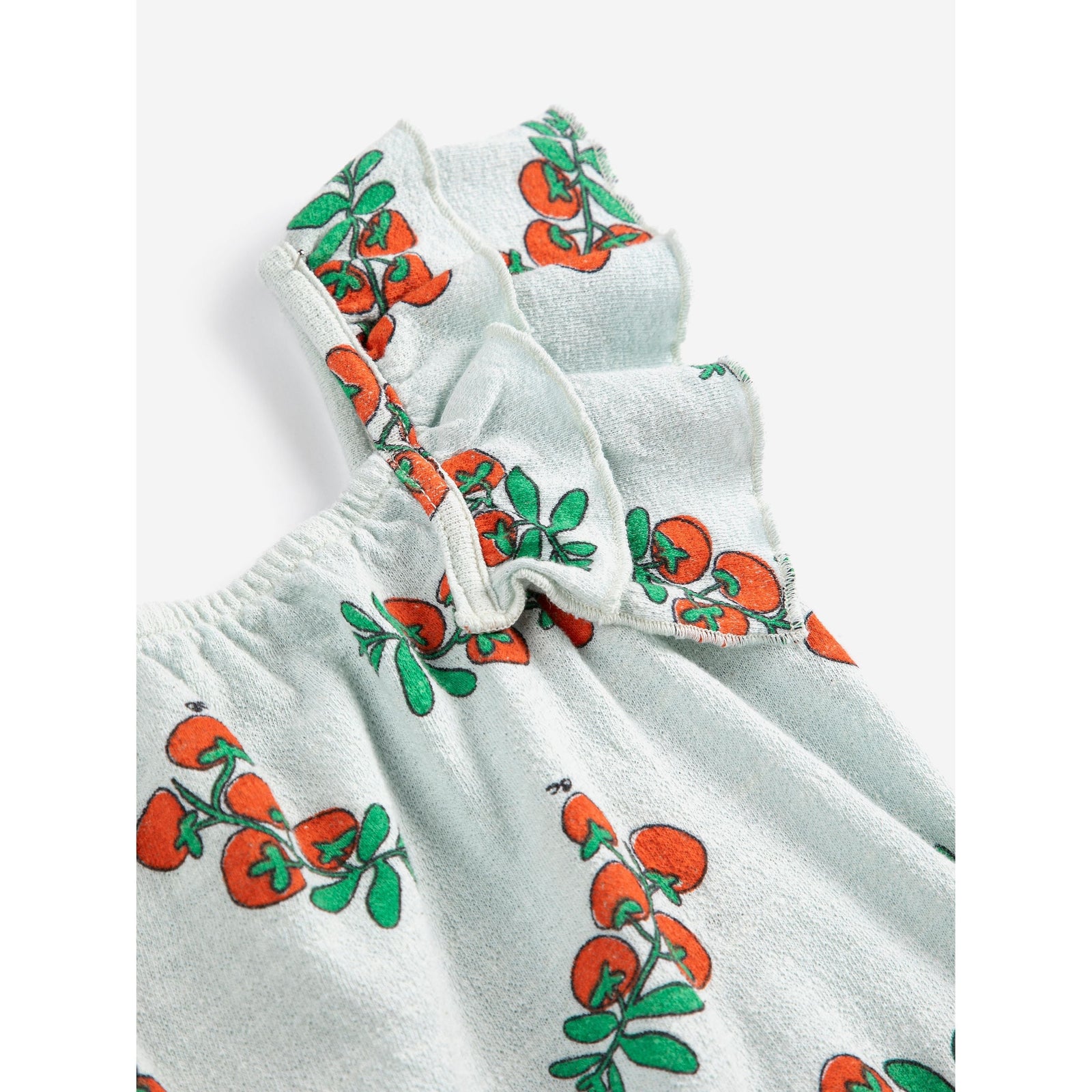 Juicy Tomatoes All Over Ruffled Dress