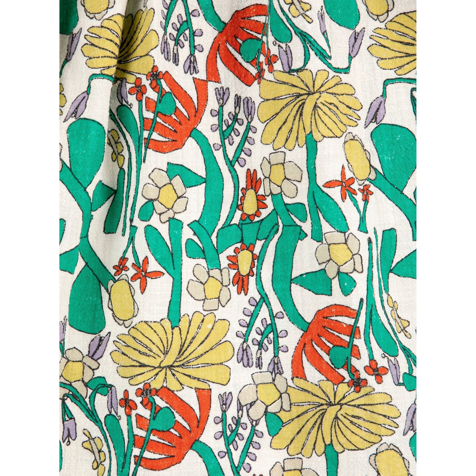 Color Herbalist All Over Woven Dress