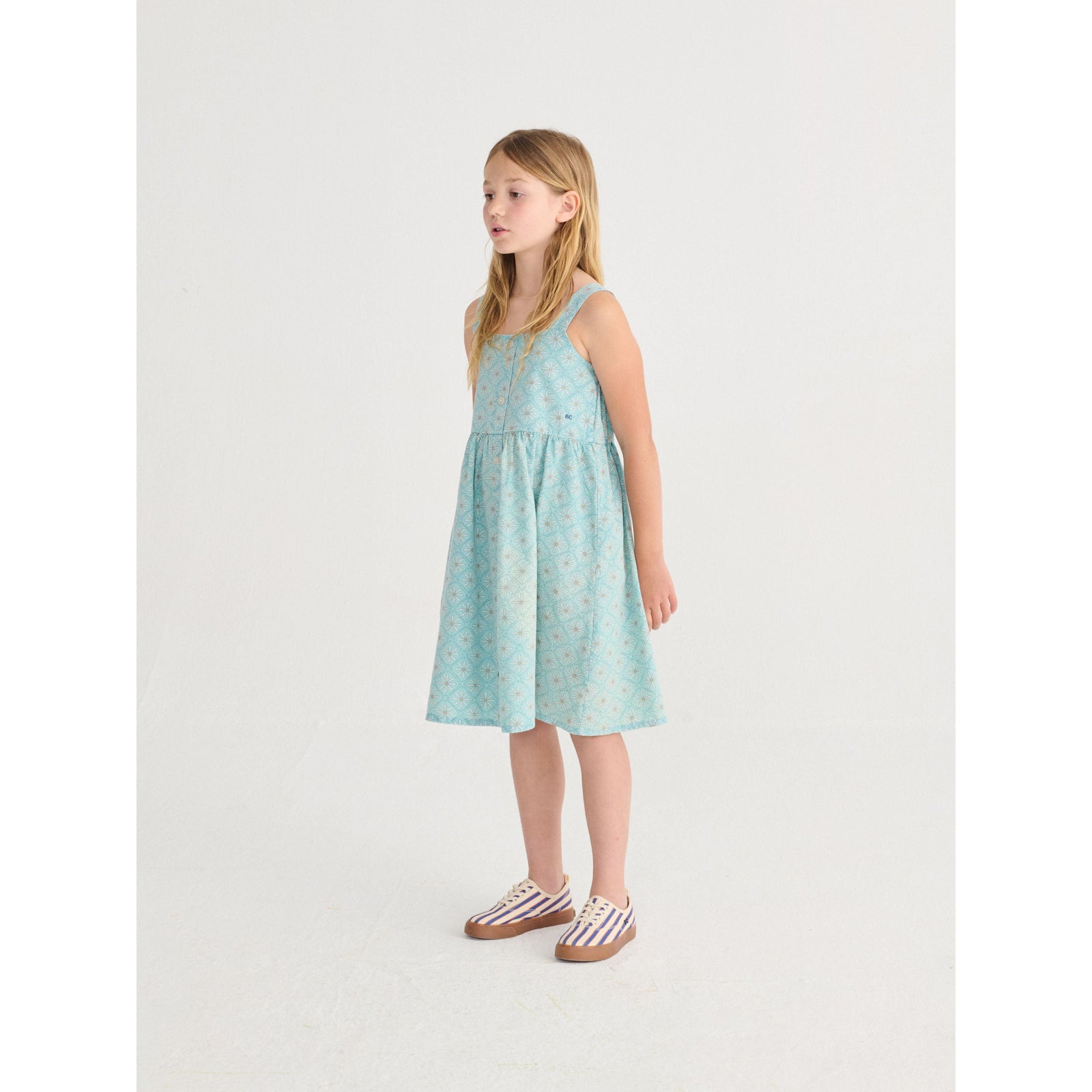 Daisy Mosaic All Over Woven Dress