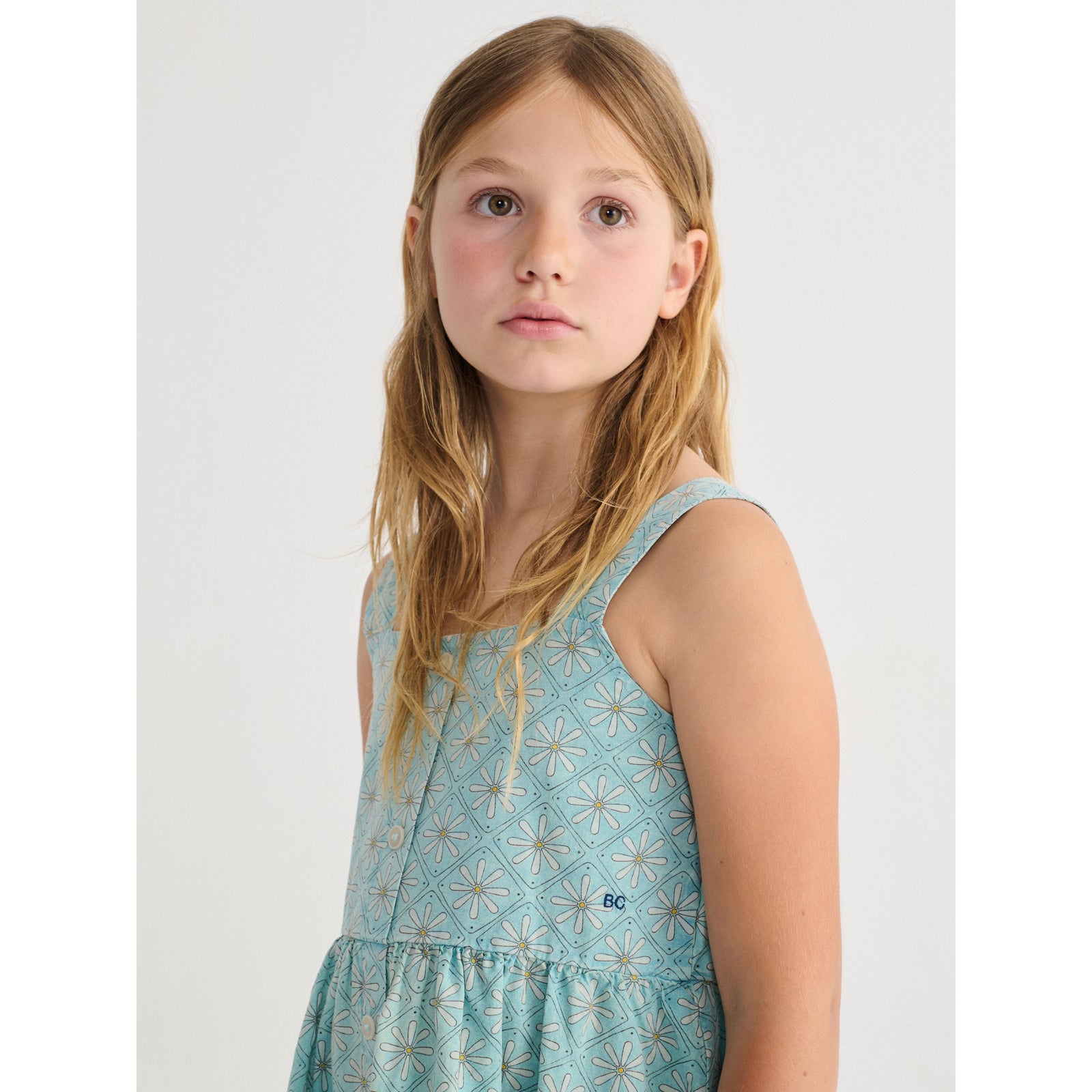 Daisy Mosaic All Over Woven Dress