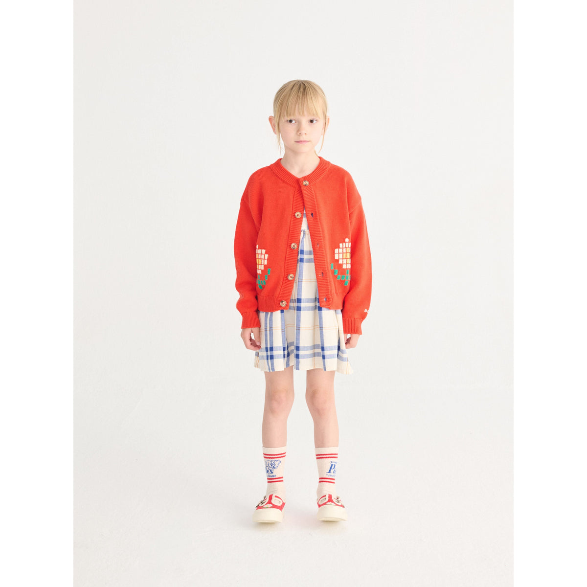 Pixel Daisy Cardigan