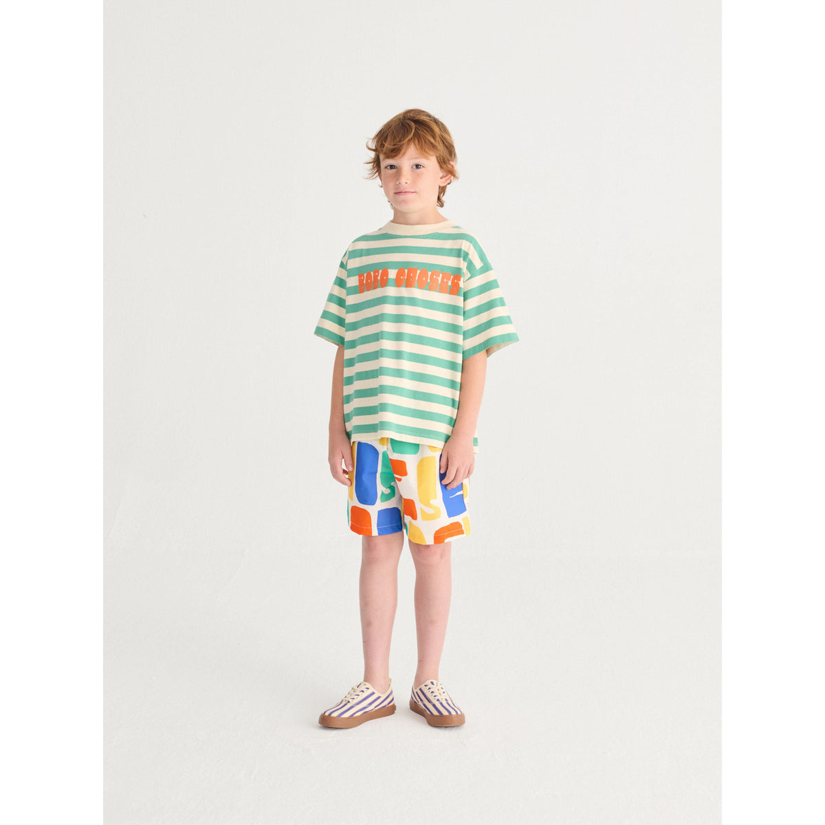 Bobo Choses Modern Striped T-Shirt