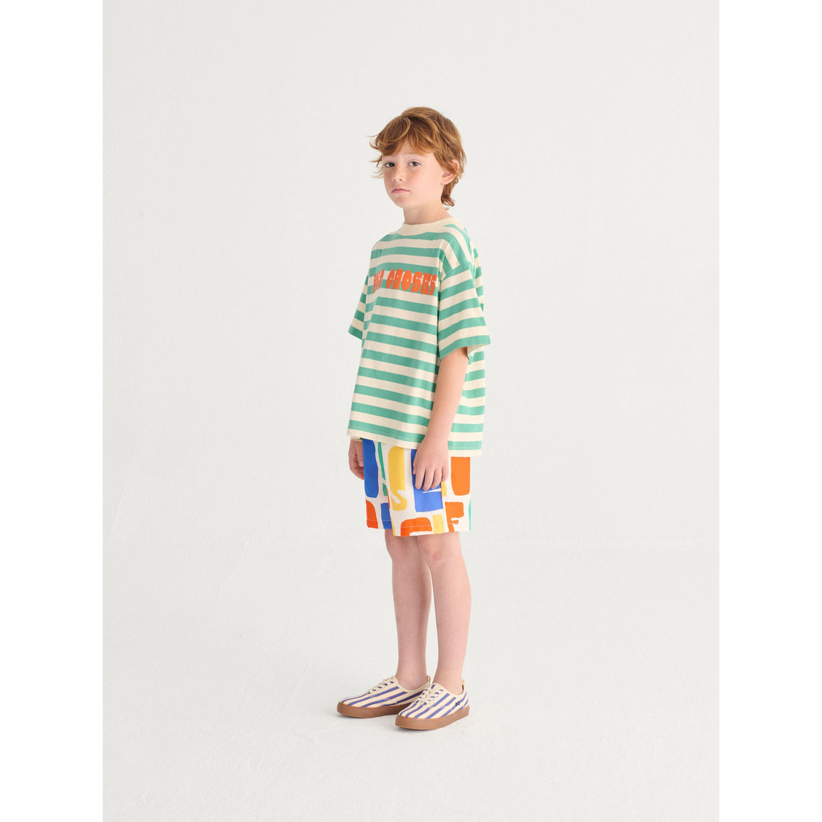 Bobo Choses Modern Striped T-Shirt