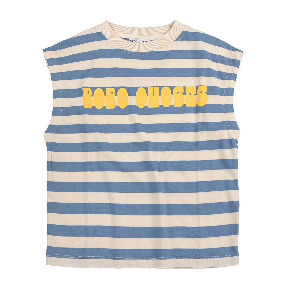 Bobo Choses Modern Striped Sleeveless T-Shirt