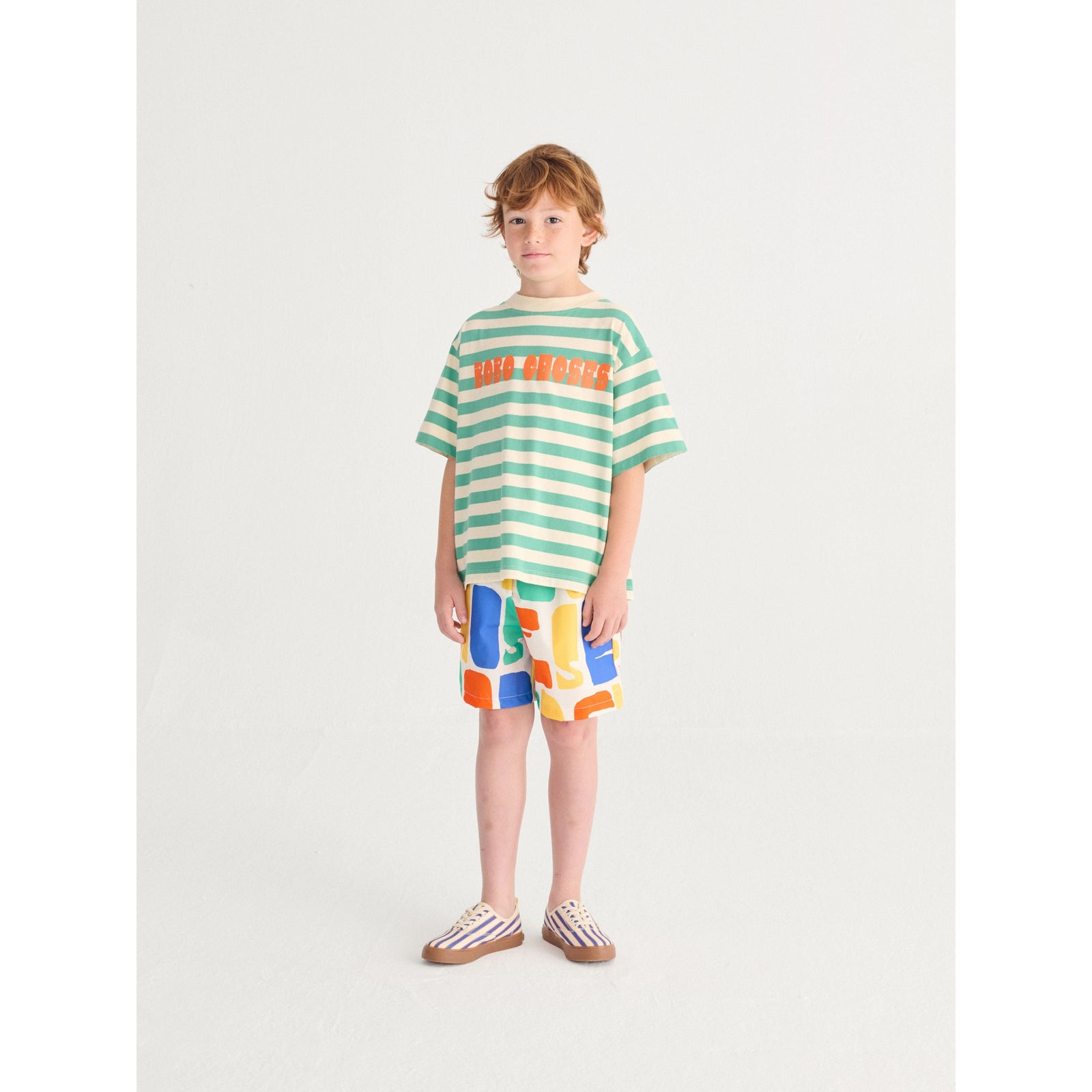 Bobo Choses Color All Over Swim Board Shorts