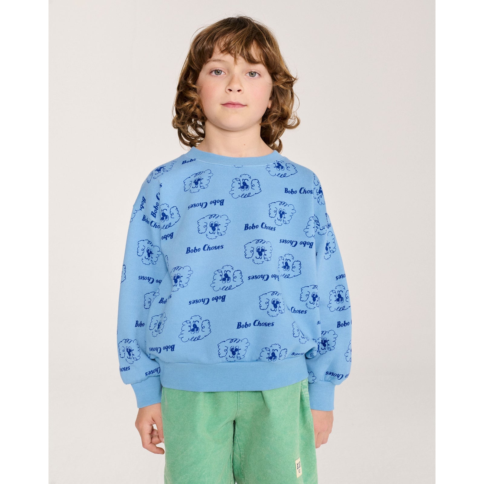 Pickles The Dog All Over Sweatshirt