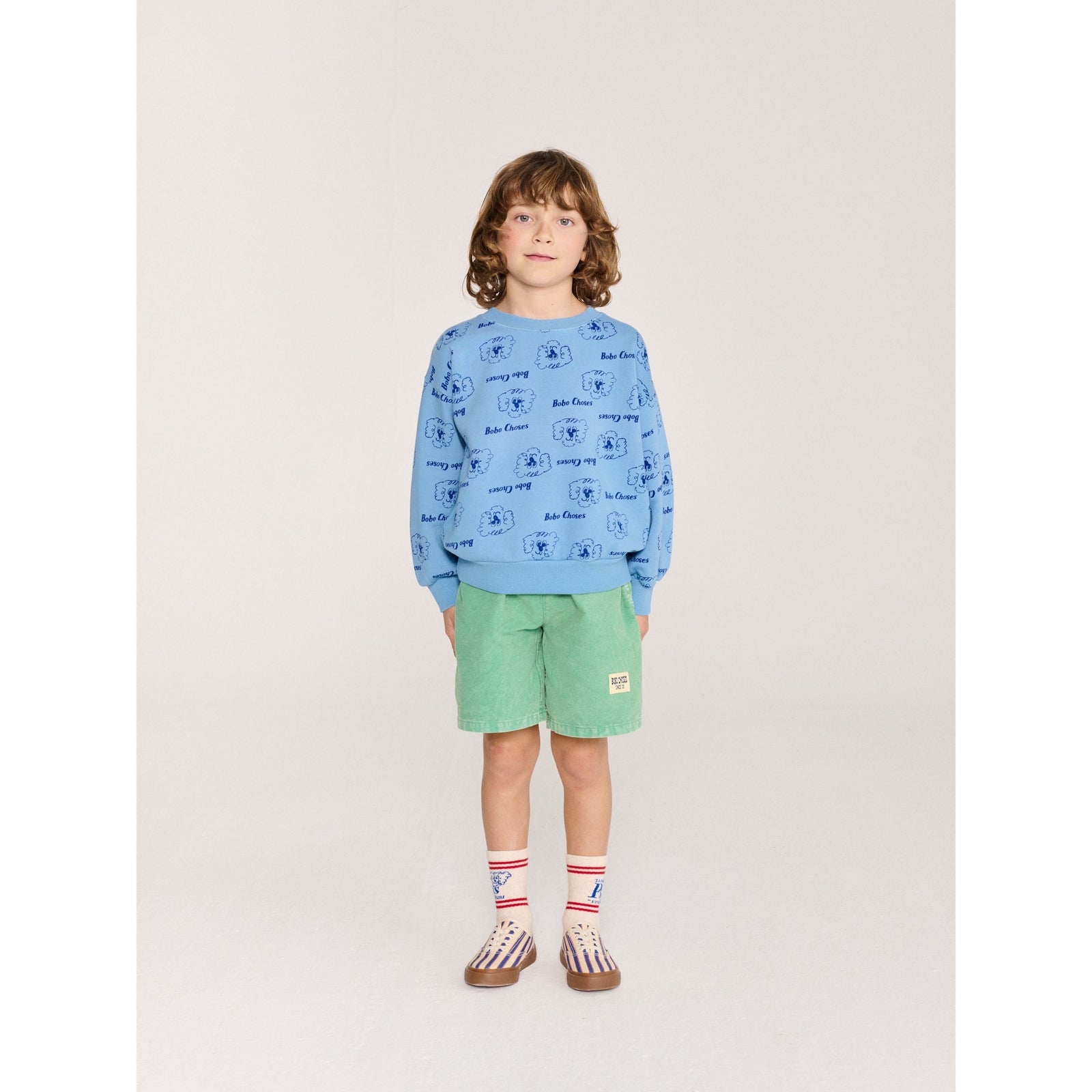 Pickles The Dog All Over Sweatshirt