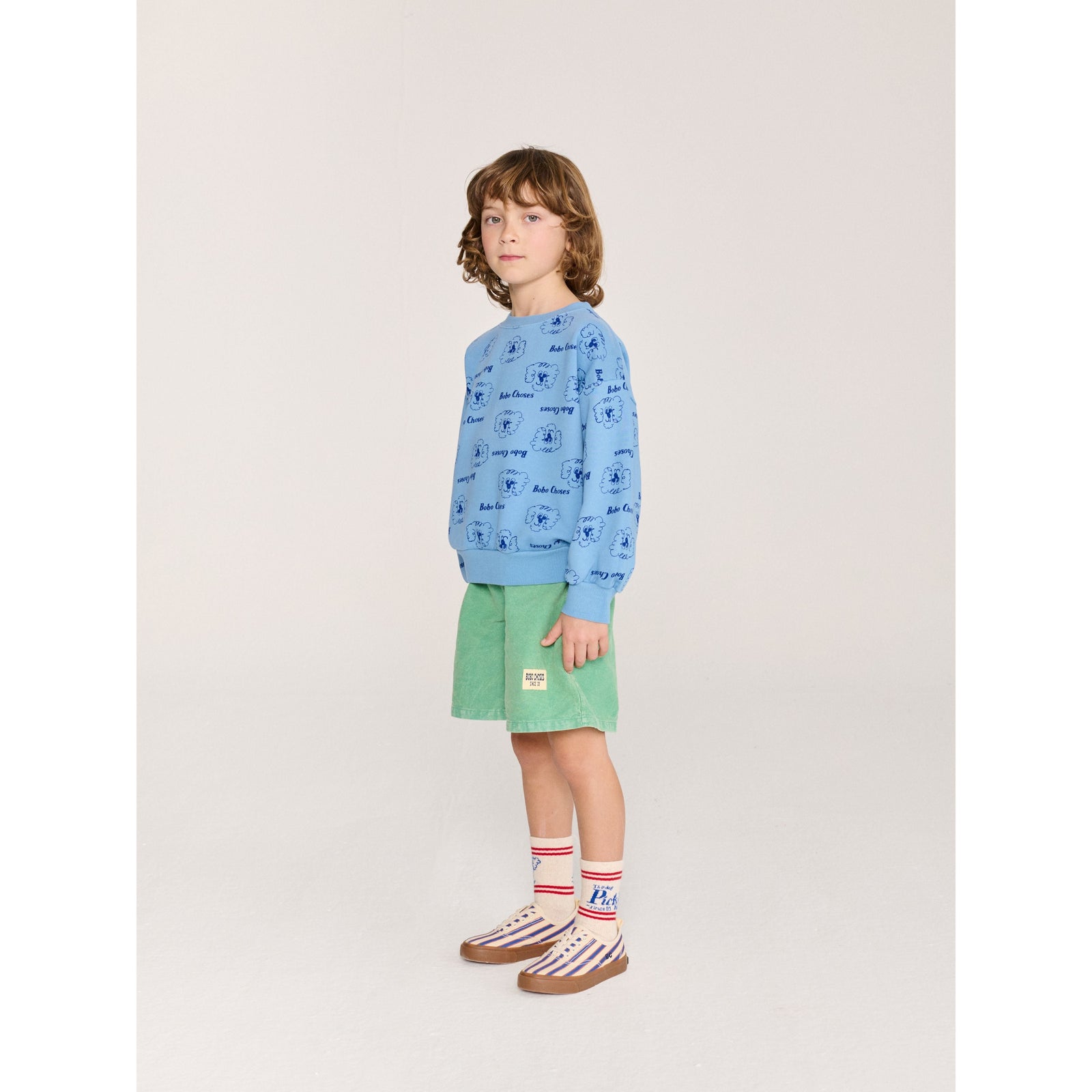 Pickles The Dog All Over Sweatshirt