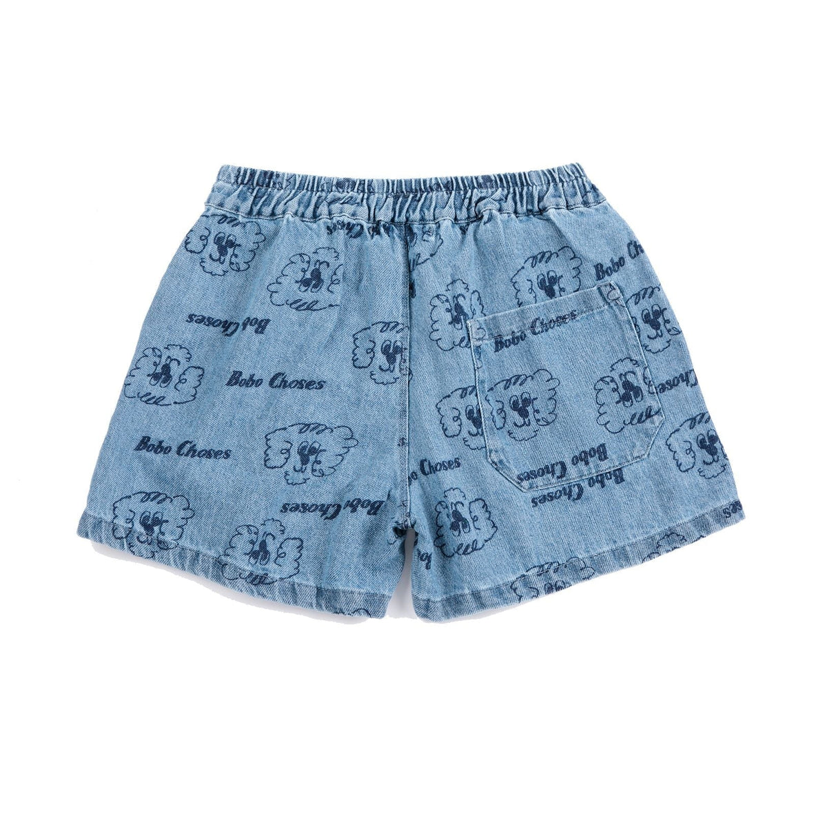 Pickles The Dog All Over Denim Short