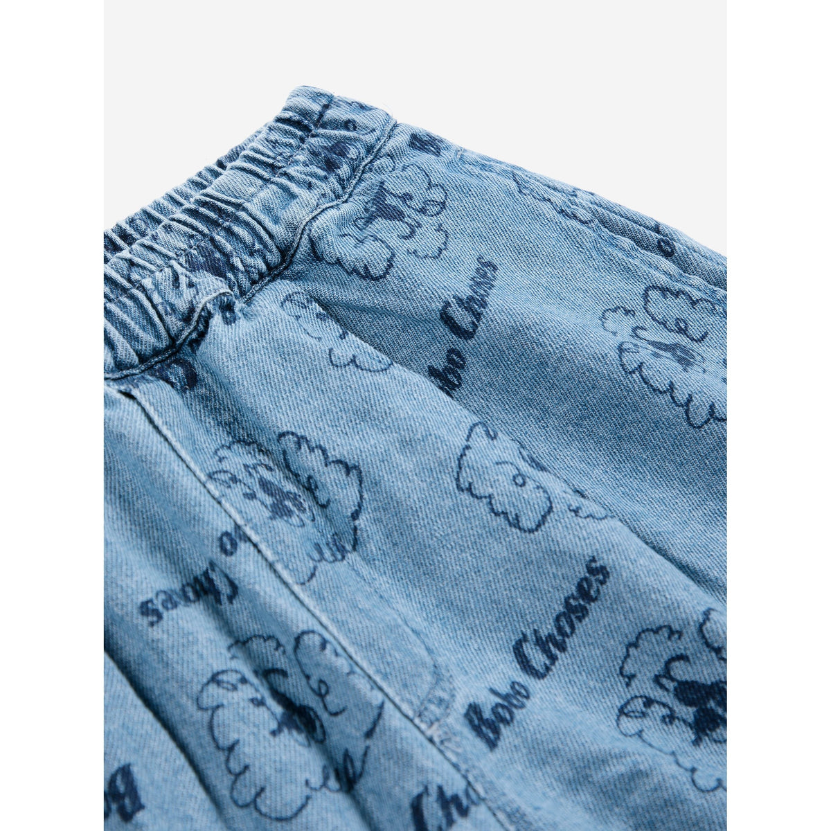 Pickles The Dog All Over Denim Short