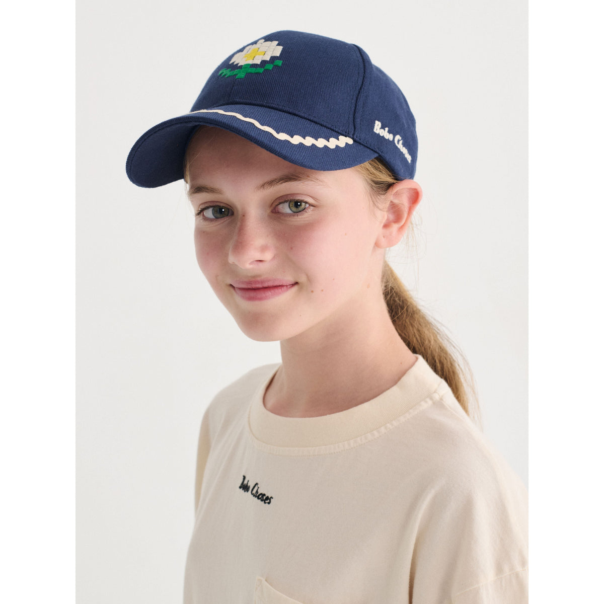 Pixel Daisy Twill Cap