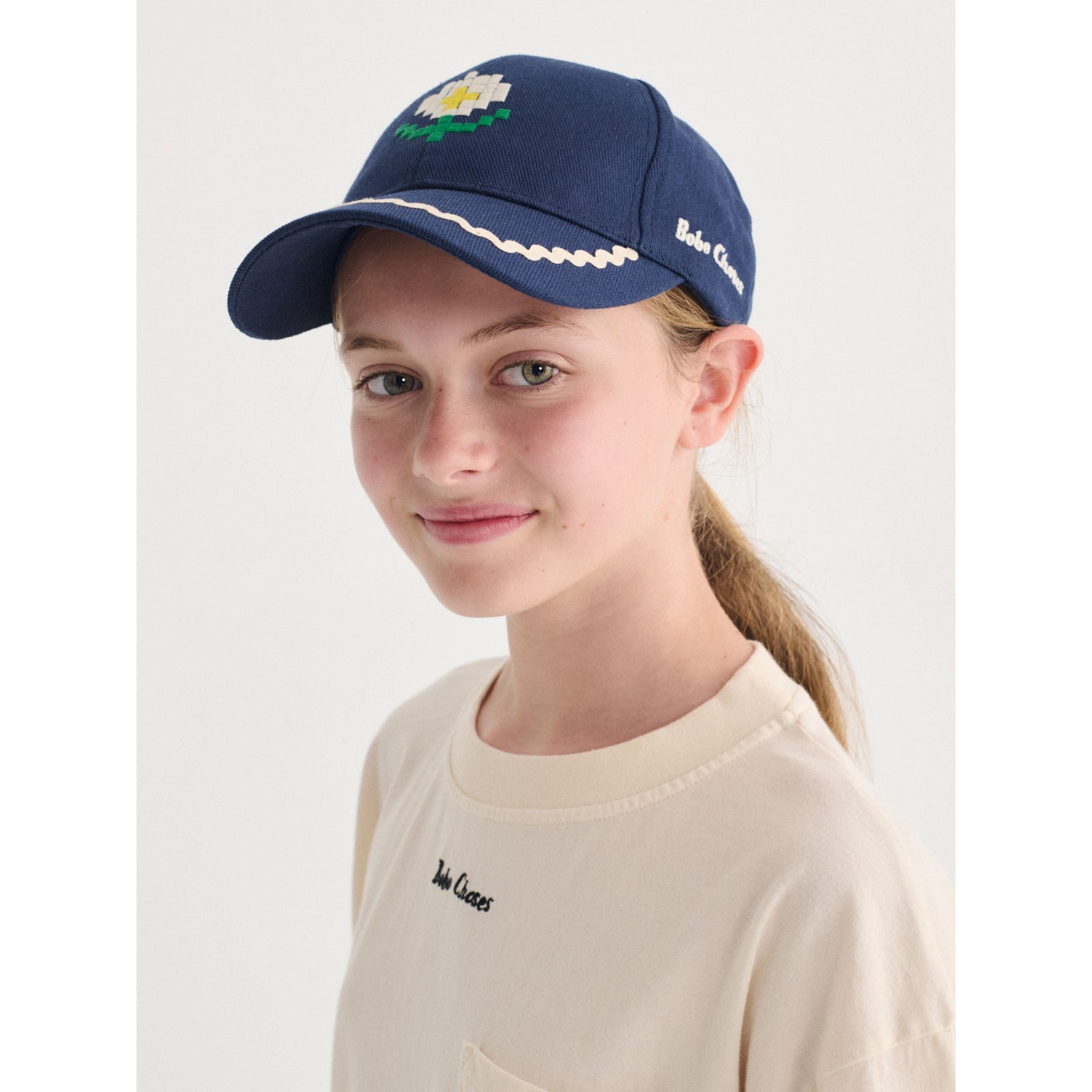 Pixel Daisy Twill Cap