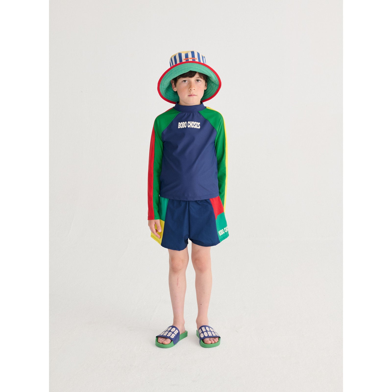 Bobo Choses Striped Bucket Hat